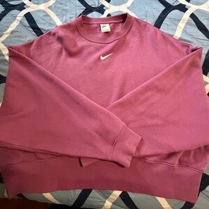 Nike Men's Crewneck Sweater in Purple